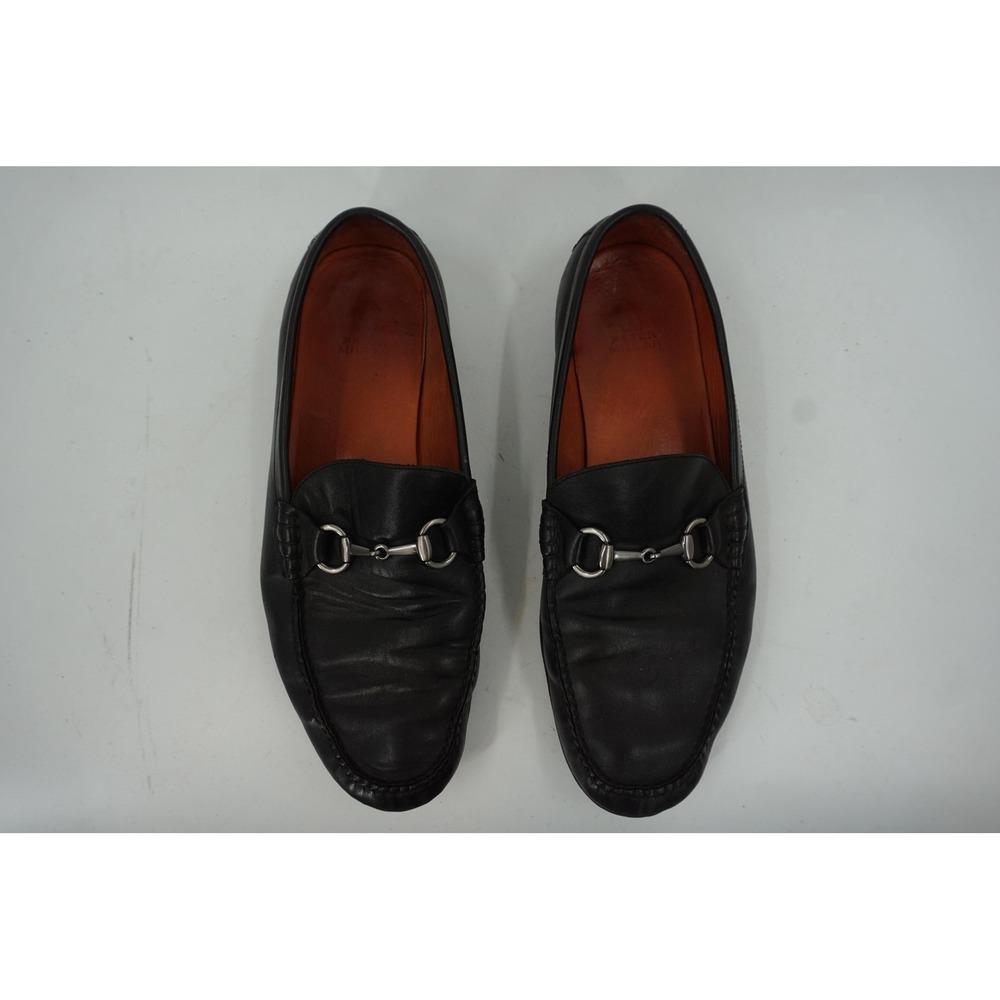Peter Millar‎ Shoes Mens Size 11 Black Leather Bit Loafers Driving Slip On Dress - Picture 5 of 7